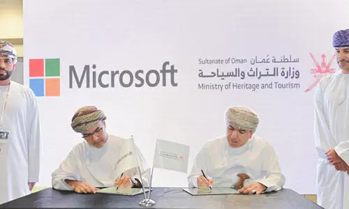 ഡി​ജി​റ്റ​ൽ പ​രി​വ​ർ​ത്ത​നം ; ടൂ​റി​സം മ​ന്ത്രാ​ല​യ​വും മൈ​ക്രോ​സോ​ഫ്റ്റ് ക​മ്പ​നി​യും ധാ​ര​ണ​പ​ത്ര​ത്തി​ൽ ഒ​പ്പു​വെ​ച്ചു