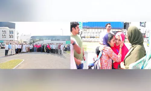 ഹ​ജ്ജ്: മ​ല​യാ​ളി യാ​ത്ര​സം​ഘം പു​റ​പ്പെ​ട്ടു