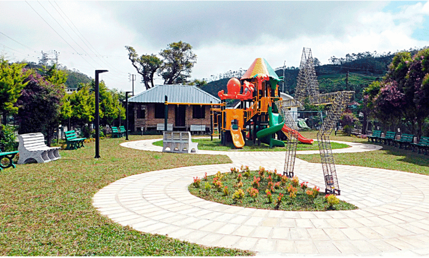 പഴയ മൂന്നാറിൽ കുട്ടികൾക്കായി ഉദ്യാനം ഒരുങ്ങി