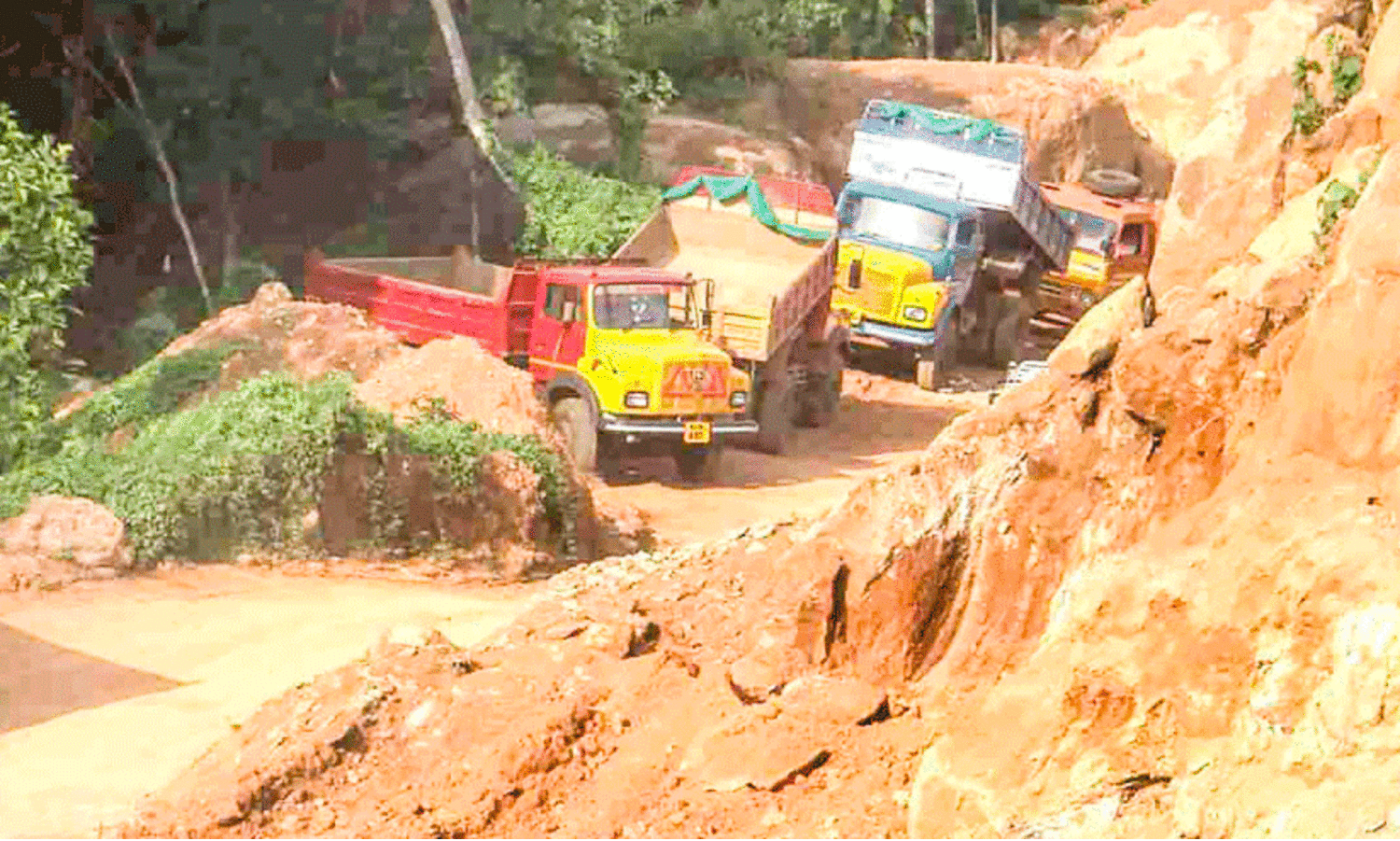 ആർത്തിപൂണ്ട് ക്വാറി മാഫിയ; ക​നി​വുതേ​ടി കന്നിമല