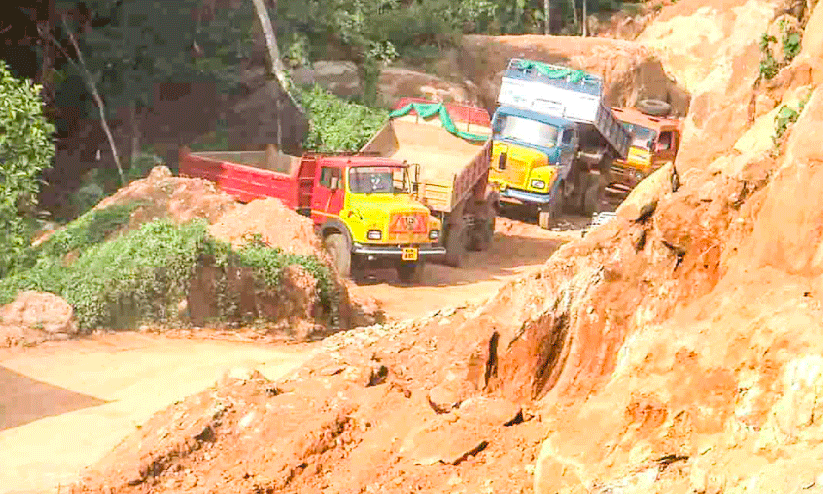 ആർത്തിപൂണ്ട് ക്വാറി മാഫിയ; ക​നി​വുതേ​ടി കന്നിമല