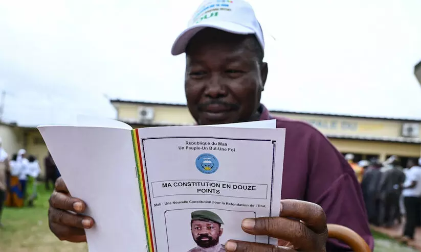 Mali Referendum Mali Referendum