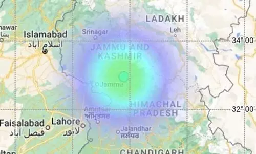 24 മണിക്കൂറിനിടെ ജമ്മുവിലും ലഡാക്കിലുമുണ്ടായത് അഞ്ച് ചെറു ഭൂചലനങ്ങൾ