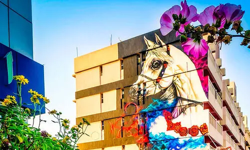 ചുമർ ചിത്രങ്ങളാൽ സുന്ദരിയായി അജ്മാന്‍റെ തെരുവോരങ്ങൾ