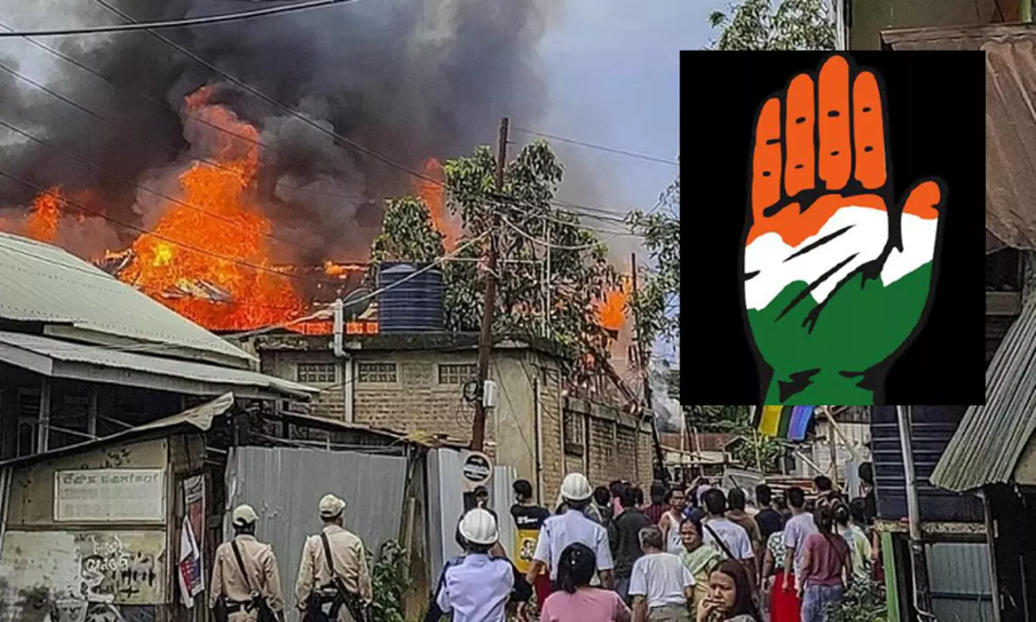 Cong on Manipur violence