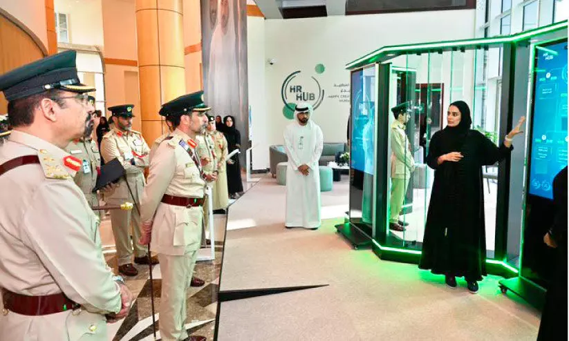 ദു​ബൈ പൊ​ലീ​സി​ന്‍റെ എ​ച്ച്.​ആ​ർ. ഹ​ബ്​ ഉ​ദ്​​ഘാ​ട​നം ചെ​യ്തു