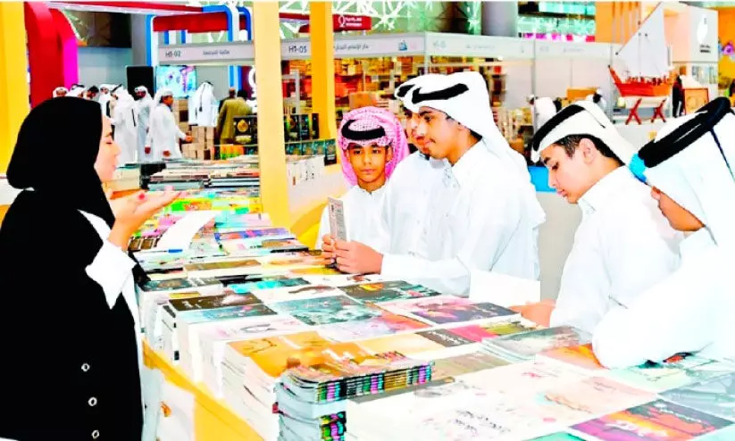 ദോ​ഹ അ​ന്താ​രാ​ഷ്ട്ര പു​സ്ത​ക​മേ​ള​യി​ൽ ഒ​മാ​ൻ പ​വി​ലി​യ​നും