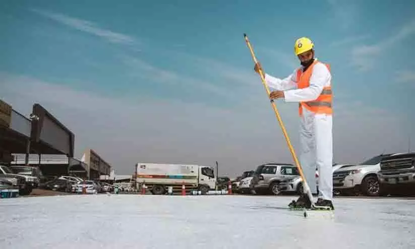 ഹജ്ജ്; പുണ്യസ്ഥലങ്ങളിലെ നടപ്പാതകൾ തണുപ്പിക്കുന്നതിനുള്ള പദ്ധതി ആരംഭിച്ചു ഹജ്ജ്; പുണ്യസ്ഥലങ്ങളിലെ നടപ്പാതകൾ തണുപ്പിക്കുന്നതിനുള്ള പദ്ധതി ആരംഭിച്ചു