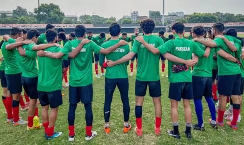 സാഫ് കപ്പ് മത്സരങ്ങൾ നാളെ മുതൽ; പാകിസ്താൻ ടീം ഇന്നെത്തും സാഫ് കപ്പ് മത്സരങ്ങൾ നാളെ മുതൽ; പാകിസ്താൻ ടീം ഇന്നെത്തും