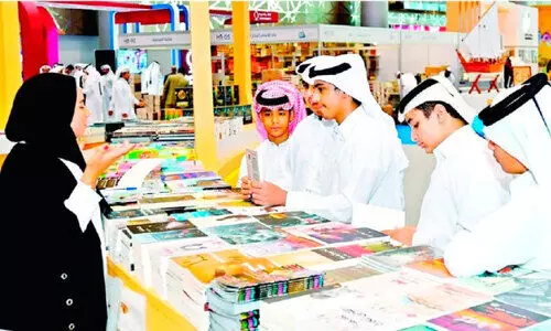 ദോ​ഹ അ​ന്താ​രാ​ഷ്ട്ര പു​സ്ത​ക​മേ​ള​യി​ൽ ഒ​മാ​ൻ പ​വി​ലി​യ​നും