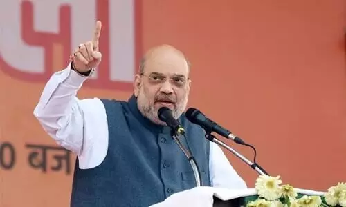 മോദിയും, കോൺഗ്രസ് 20 തവണ അവതരിപ്പിക്കാൻ ശ്രമിച്ച് പരാജയപ്പെട്ട രാഹുലും തമ്മിലാണ് പോരാട്ടം -അമിത് ഷാ