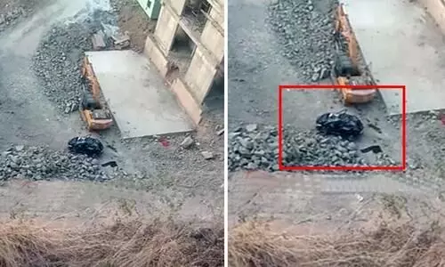 Woman driving Tata Altroz crashes, and car falls 180 feet: Miraculous escape