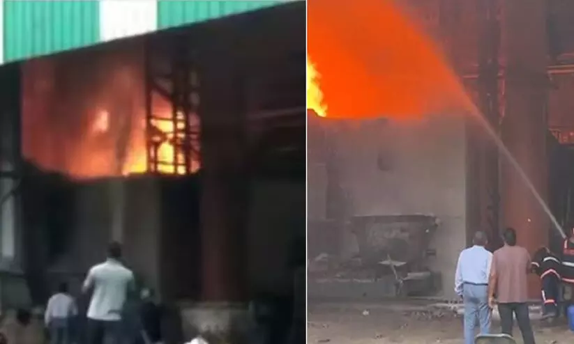 കഞ്ചിക്കോട് സ്റ്റീൽ കമ്പനിയിൽ പൊട്ടിത്തെറി; ഒരാൾ മരിച്ചു കഞ്ചിക്കോട് സ്റ്റീൽ കമ്പനിയിൽ പൊട്ടിത്തെറി; ഒരാൾ മരിച്ചു