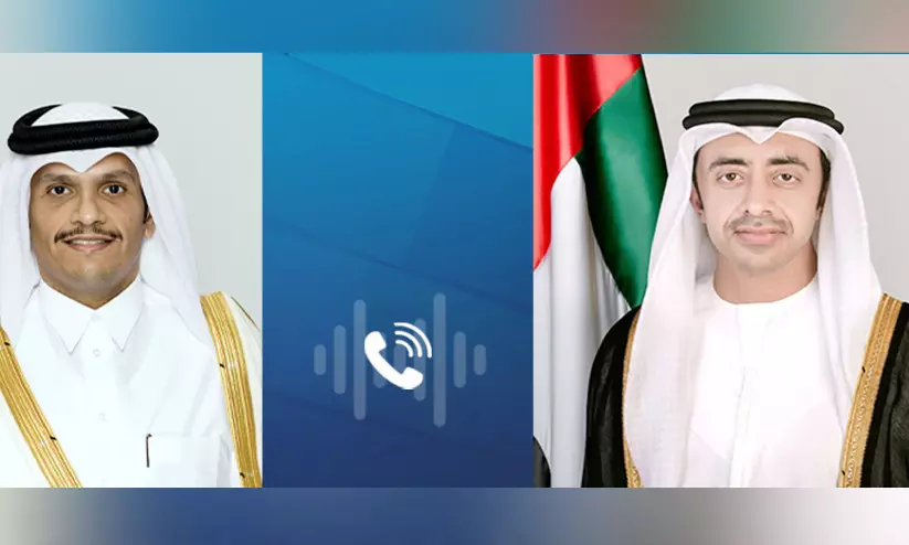 ന​യ​ത​ന്ത്ര​ബ​ന്ധം; യു.​എ.​ഇ-​ഖ​ത്ത​ർ ന​ട​പ​ടി​യെ പി​ന്തു​ണ​ച്ച്​ ഗ​ൾ​ഫ്​ രാ​ജ്യ​ങ്ങ​ൾ