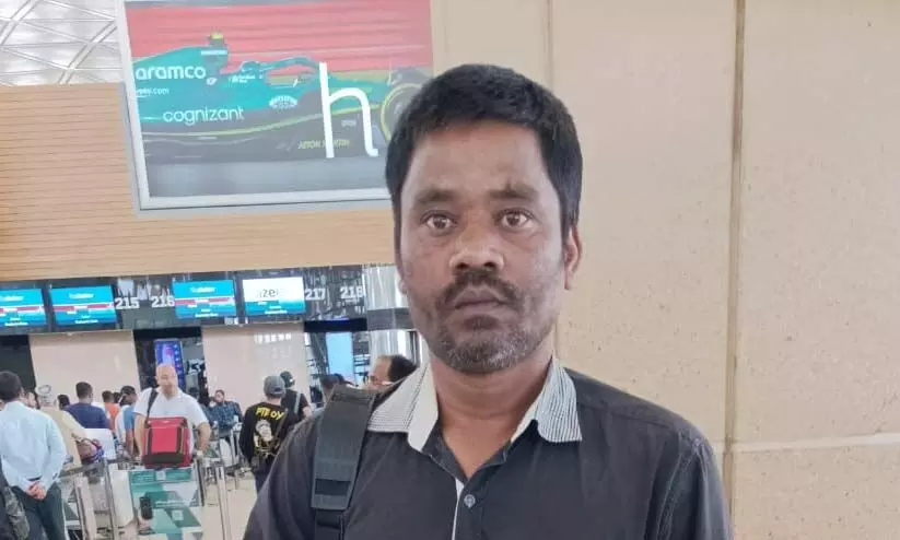 പ്രിയതമയെ അവസാന നോക്ക് കാണാനാവാത്ത ദുഃഖത്തോടെ അഭിമന്യു നാടണഞ്ഞു പ്രിയതമയെ അവസാന നോക്ക് കാണാനാവാത്ത ദുഃഖത്തോടെ അഭിമന്യു നാടണഞ്ഞു