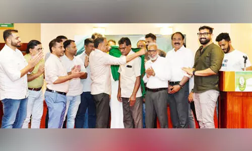 കെ.​ടി. സ​ഹ​ദു​ല്ല​ക്ക് സ്വീ​ക​ര​ണം