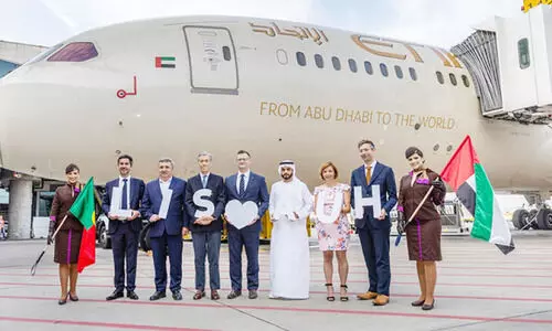 ച​രി​ത്ര​ന​ഗ​ര​മാ​യ ലി​സ്ബ​നി​ലേ​ക്ക് പ​റ​ന്നി​റ​ങ്ങി ഇ​ത്തി​ഹാ​ദ്