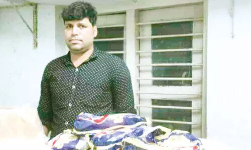 1500 പാ​ക്കറ്റ് ഹാ​ൻ​സുമാ​യി യു​വാ​വ് പി​ടി​യി​ൽ