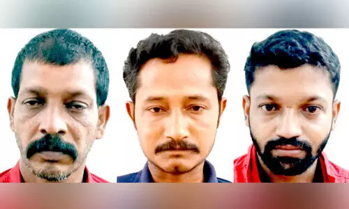 ഒ​ട്ടു​പാ​ൽ മോ​ഷ​ണം: മൂ​ന്നു​പേ​ർ അ​റ​സ്റ്റി​ൽ