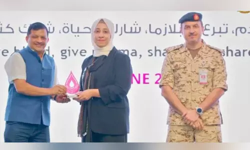 ര​ക്ത​ദാ​നം: ബ​ഹ്‌​റൈ​ൻ പ്ര​തി​ഭ​ക്ക് ആ​ദ​രം