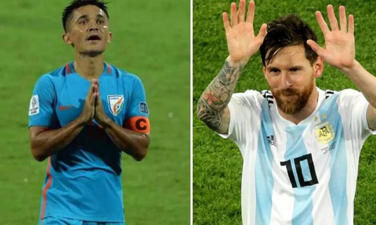 ഗോൾ വേട്ടയിൽ മെസിയുടെ തൊട്ടുപിറകിൽ സുനിൽ ഛേത്രി