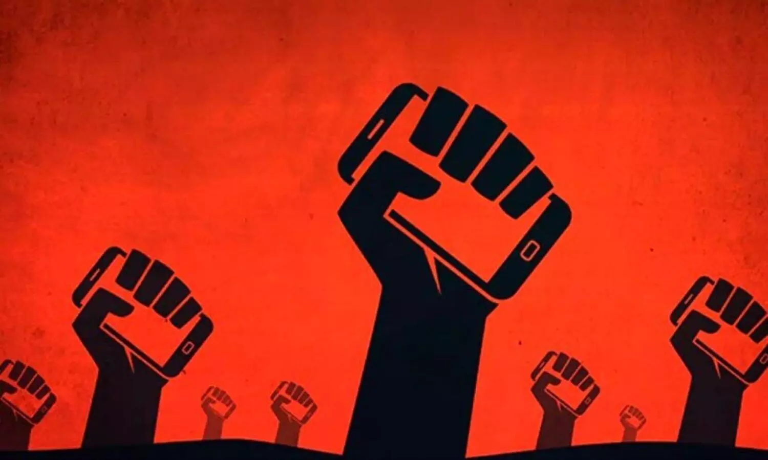 journalist union protest