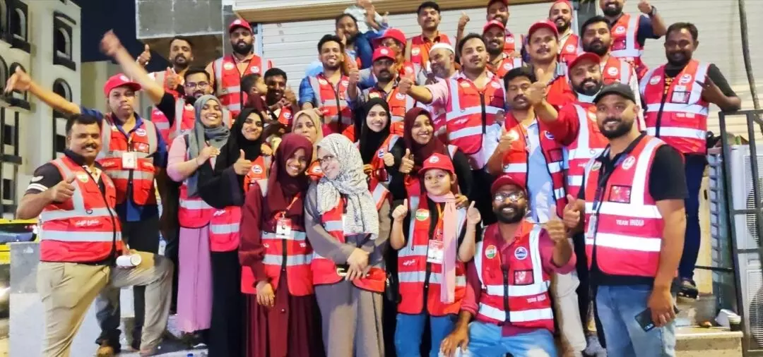 തീർഥാടക സേവനത്തിന് നവോദയയുടെ വനിതാ വളന്റിയർമാർ സജീവം തീർഥാടക സേവനത്തിന് നവോദയയുടെ വനിതാ വളന്റിയർമാർ സജീവം