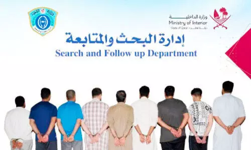 വ്യാ​ജ ക​മ്പ​നി​യും വി​സ ത​ട്ടി​പ്പും:   ഒ​മ്പ​തു​പേ​ർ അ​റ​സ്റ്റി​ൽ