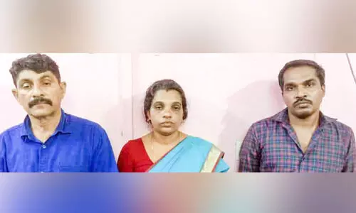 അശ്ലീല ഊമക്കത്ത്; സ്ത്രീയടക്കം മൂന്നുപേർ അറസ്റ്റിൽ അശ്ലീല ഊമക്കത്ത്; സ്ത്രീയടക്കം മൂന്നുപേർ അറസ്റ്റിൽ