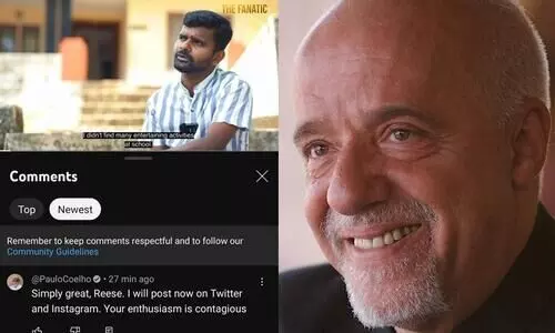 Paulo Coelho Thanked to  Bhavana Studios presents The Fanatic series