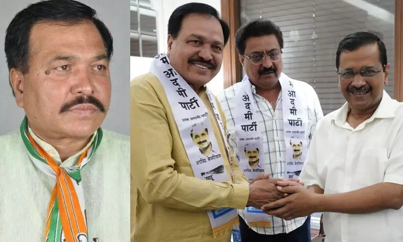 ‘ബി.ജെ.പിക്കെതിരെ പോരാടുമെന്ന് കരുതി കെജ്‌രിവാളിനൊപ്പം ചേർന്നത് മഹാ അബദ്ധം’: എ.എ.പി മുൻ ഗുജറാത്ത് വൈസ് പ്രസിഡന്റടക്കം 50 നേതാക്കൾ കോൺഗ്രസിൽ
