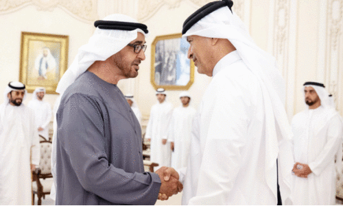 ശൂറാ കൗൺസിൽ സ്പീക്കർ യു.എ.ഇ പ്രസിഡൻറുമായി കൂടിക്കാഴ്ച നടത്തി