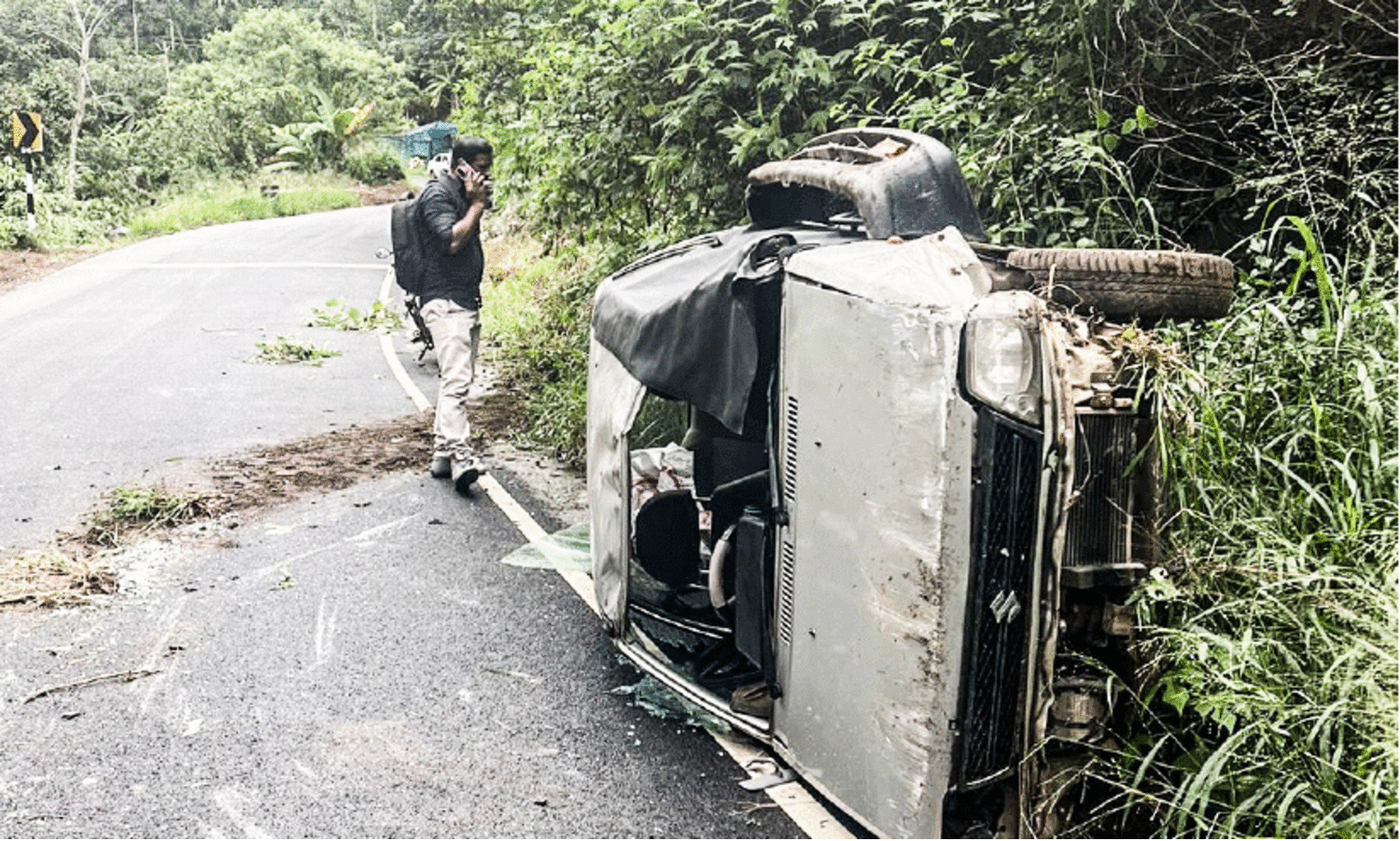അപകട മേഖലയായി മാമൂട്
