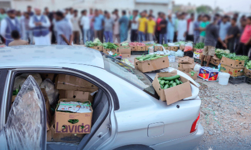 അനധികൃത കച്ചവടം; സീബിൽ 21 പ്രവാസി തൊഴിലാളികൾ പിടിയിൽ