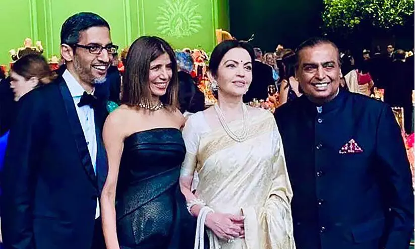 സുന്ദർ പിച്ചൈ, ടിം കുക്ക്, സത്യ നാദെല്ല; മോദിക്കായി വൈറ്റ് ഹൗസിൽ ഒരുക്കിയ വിരുന്നിൽ അതിഥികളായി പ്രമുഖർ സുന്ദർ പിച്ചൈ, ടിം കുക്ക്, സത്യ നാദെല്ല; മോദിക്കായി വൈറ്റ് ഹൗസിൽ ഒരുക്കിയ വിരുന്നിൽ അതിഥികളായി പ്രമുഖർ