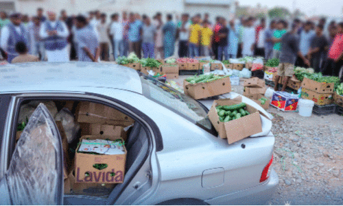 അനധികൃത കച്ചവടം; സീബിൽ 21 പ്രവാസി തൊഴിലാളികൾ പിടിയിൽ
