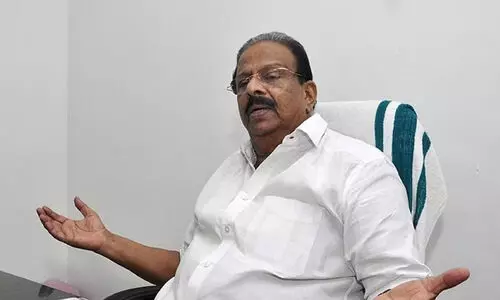 ‘കടൽതാണ്ടി വന്നവനാണ്, കൈത്തോട് കാട്ടി ഭയപ്പെടുത്തേണ്ട’; കെ. സുധാകരന്‍ ക്രൈംബ്രാഞ്ചിന് മുന്നില്‍ ഹാജരായി