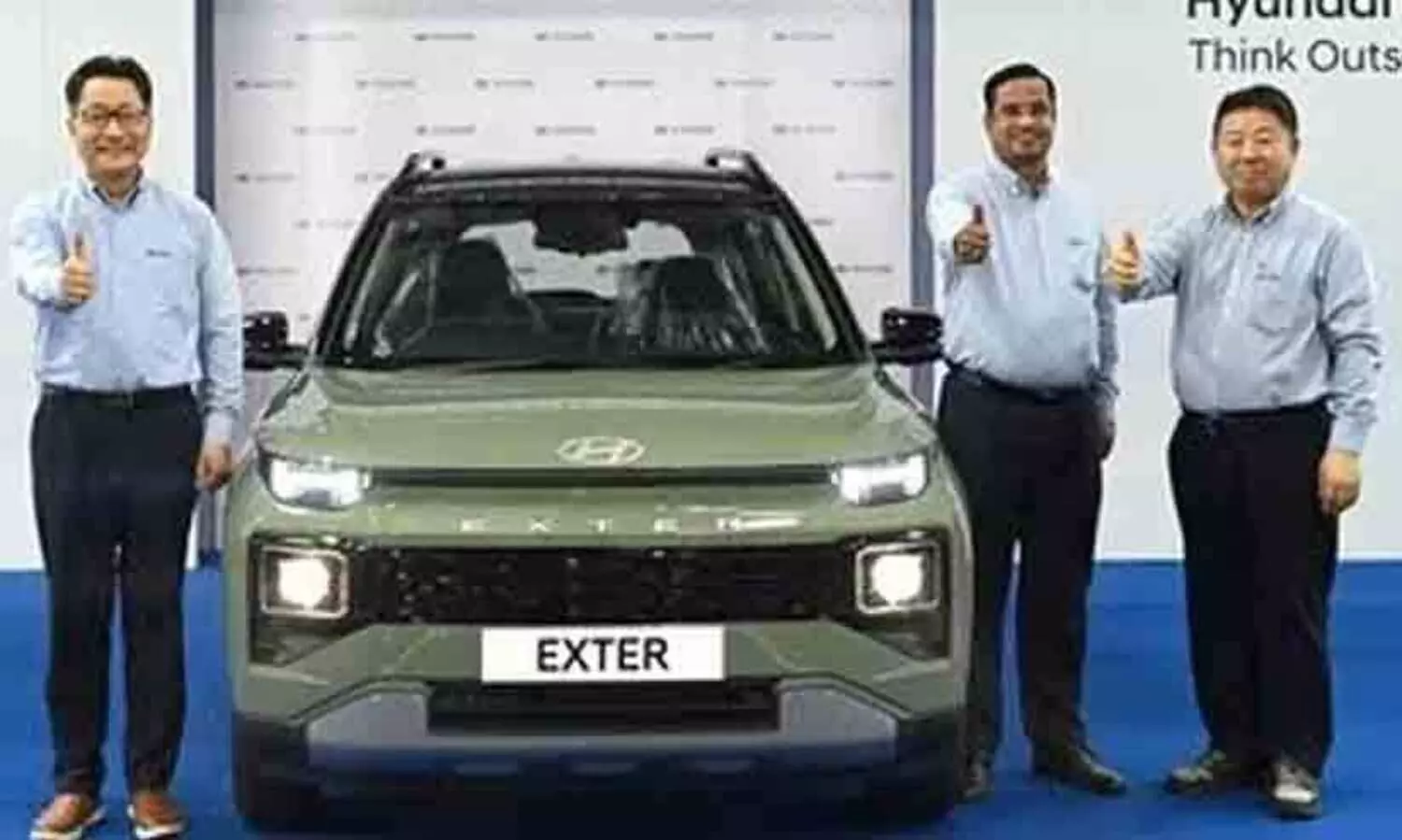 അങ്കത്തിന് ഒരുങ്ങിക്കോ... എക്സ്റ്ററിന്‍റെ ആദ്യ യൂനിറ്റ് പുറത്തിറക്കി ഹ്യൂണ്ടായ്