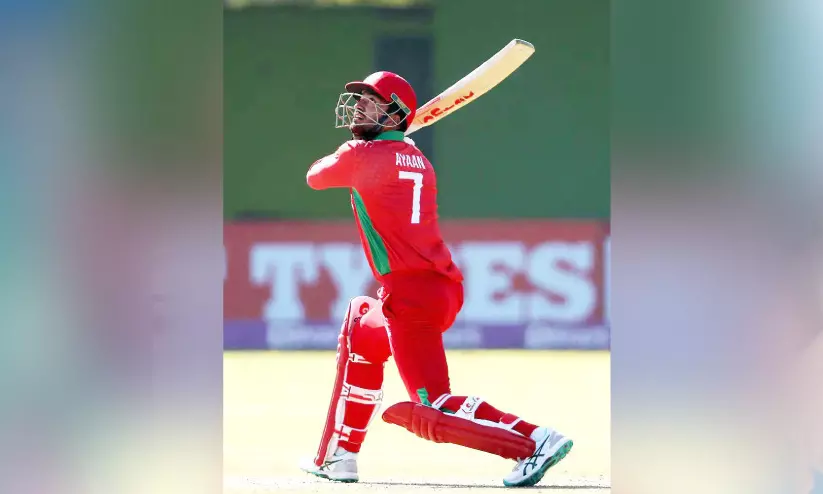 ലോ​ക​ക​പ്പ്​ ക്രി​ക്ക​റ്റ്​ യോ​ഗ്യ​ത: തീ​തു​പ്പി വ​നി​ന്ദു; ത​ക​ർ​ന്ന​ടി​ഞ്ഞ്​ ഒ​മാ​ൻ