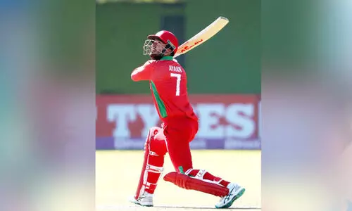 ലോ​ക​ക​പ്പ്​ ക്രി​ക്ക​റ്റ്​ യോ​ഗ്യ​ത: തീ​തു​പ്പി വ​നി​ന്ദു; ത​ക​ർ​ന്ന​ടി​ഞ്ഞ്​ ഒ​മാ​ൻ