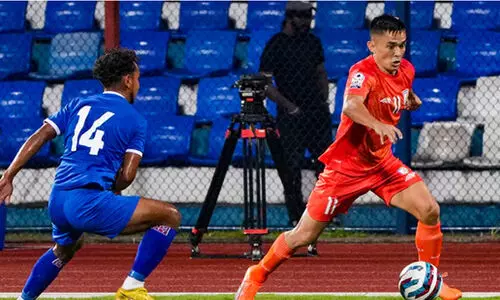 സാ​ഫ് ക​പ്പ്: ര​ണ്ടാം ജ​യ​ത്തോ​ടെ ഇ​ന്ത്യ​യും കു​വൈ​ത്തും അ​വ​സാ​ന നാ​ലി​ൽ