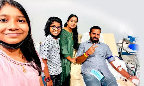 ജീവൻ നൽകാൻ ചോര തുളുമ്പും സേവനം; 25   വർഷത്തിനിടെ ഉണ്ണി രക്തം നൽകിയത് 93 തവണ