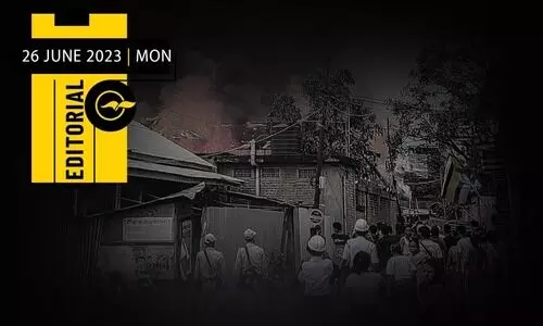 മണിപ്പൂരിലെ ‘‘ഡബ്ൾ എൻജിൻ മോഡൽ’’ മണിപ്പൂരിലെ ‘‘ഡബ്ൾ എൻജിൻ മോഡൽ’’