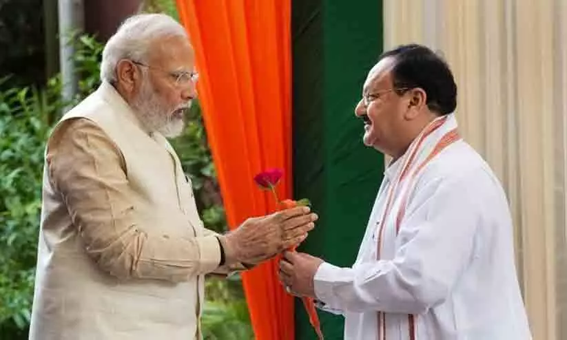 രാജ്യത്ത് എന്താണ് നടക്കുന്നതെന്ന് മോദി; രാജ്യം സന്തോഷത്തിലെന്ന് നദ്ദ