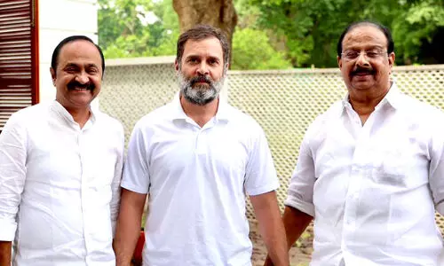 Rahul-Gandhi,-K-Sudhakaran,-VD-Satheesan