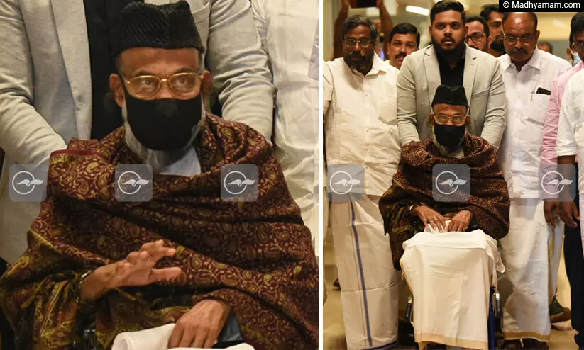 മഅ്ദനി ഏറെ ക്ഷീണിതൻ മഅ്ദനി ഏറെ ക്ഷീണിതൻ