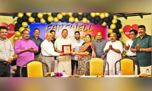 ഡോ. ജോർജ് മാത്യുവിന് യാത്രയയപ്പ്