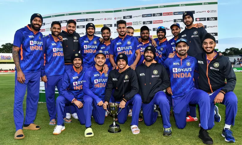 ഇന്ത്യക്ക് വീണ്ടും അയർലൻഡ് പര്യടനം; മൂന്ന് ട്വന്റി20 മത്സരങ്ങൾ കളിക്കും ഇന്ത്യക്ക് വീണ്ടും അയർലൻഡ് പര്യടനം; മൂന്ന് ട്വന്റി20 മത്സരങ്ങൾ കളിക്കും