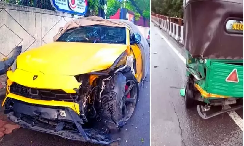 Lamborghini Urus hits autorickshaw: Repairs may cost tens of lakhs