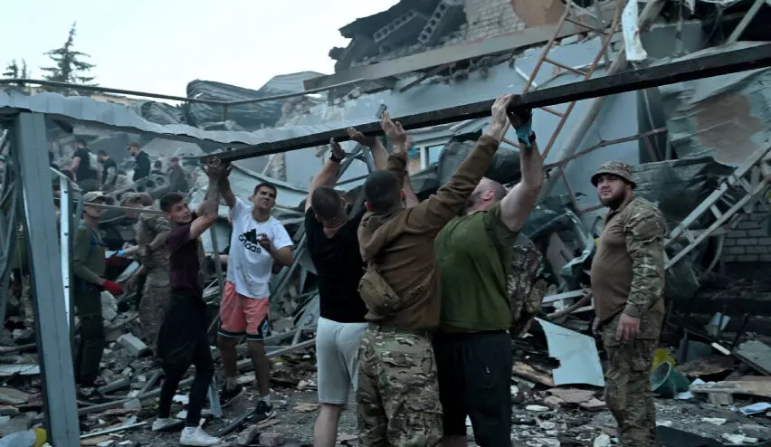 Russian attack in Ukraine Russian attack in Ukraine